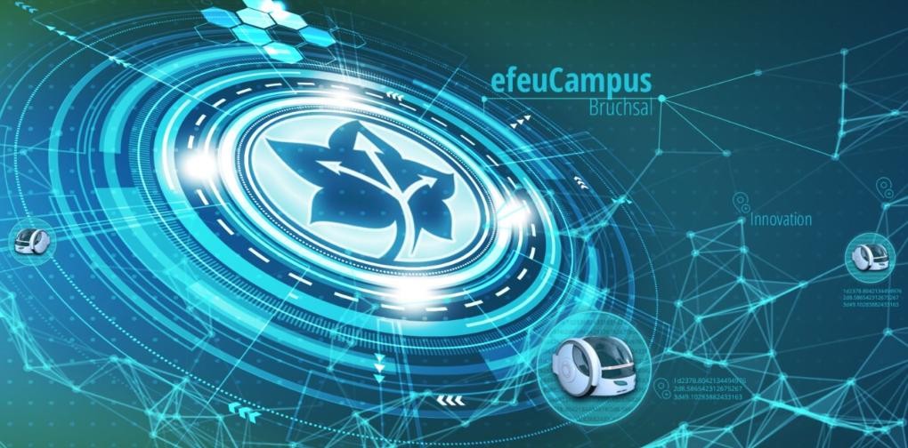 blaues Design efeuCampus